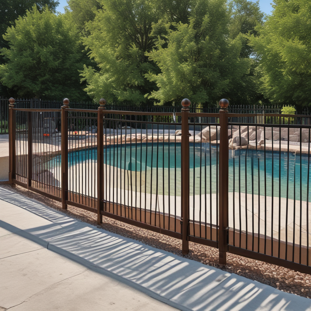 pool fence installation